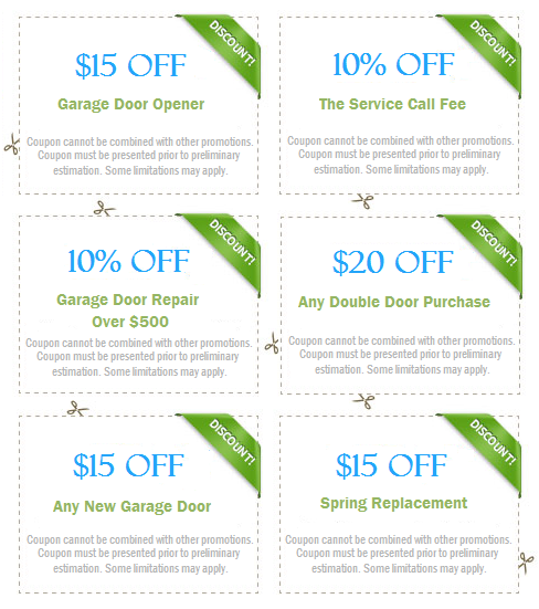 Garage Door Repair coupons CALIFORNIA